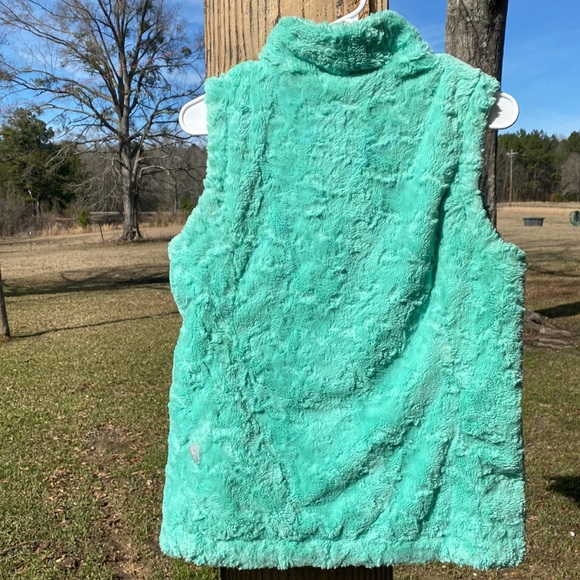 The North Face reversible grey/mint green vest - Picture 4 of 4